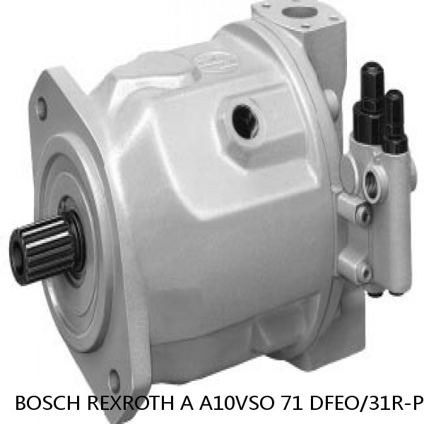 A A10VSO 71 DFEO/31R-PSA12N BOSCH REXROTH A10VSO VARIABLE DISPLACEMENT PUMPS #1 image