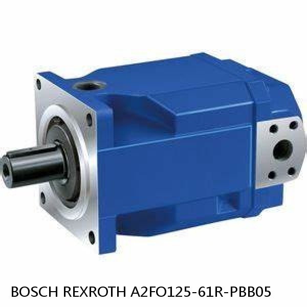 A2FO125-61R-PBB05 BOSCH REXROTH A2FO FIXED DISPLACEMENT PUMPS #1 image